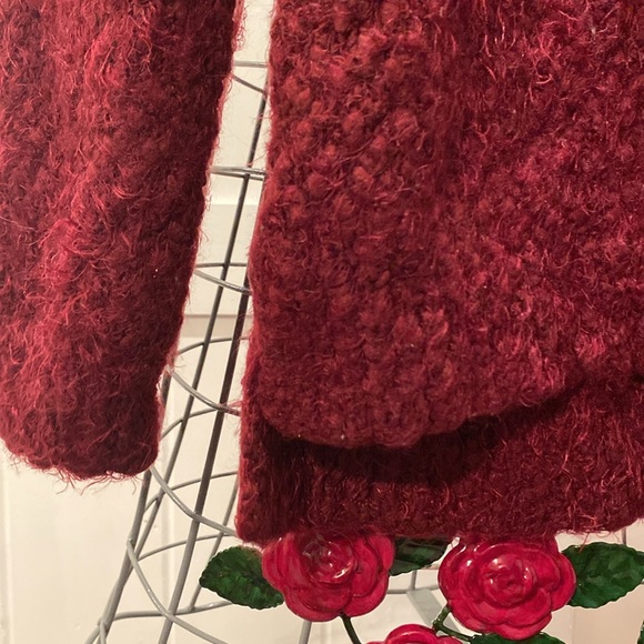 NWT burgundy sweater - Picture 3 of 4